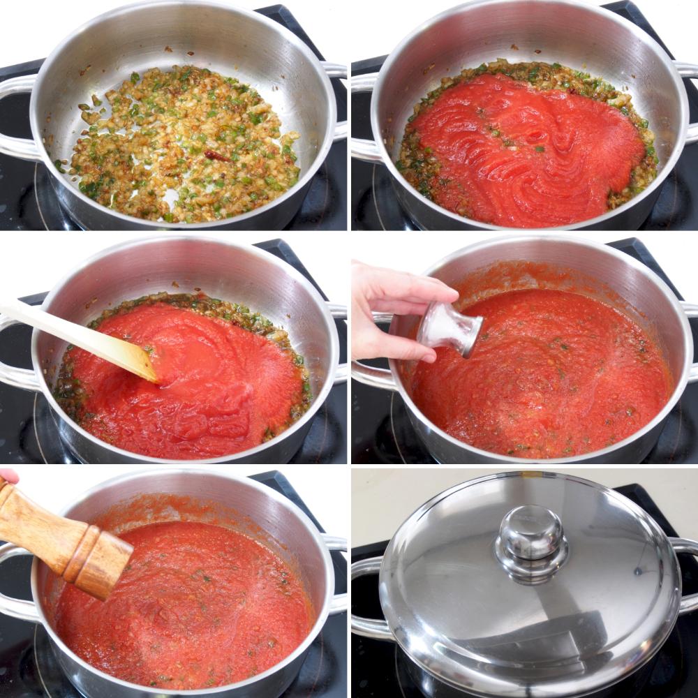 Sardinas con tomate - Paso 3
