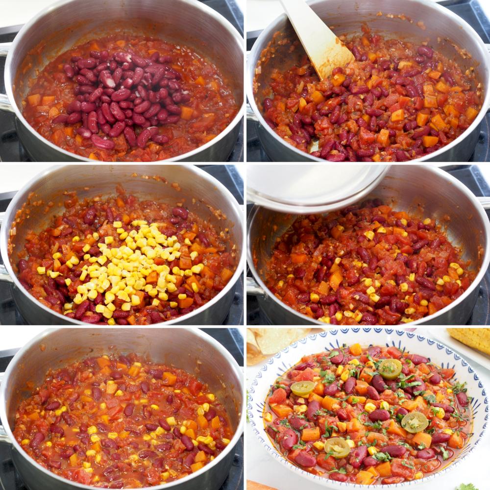 Chili sin carne - Paso 5