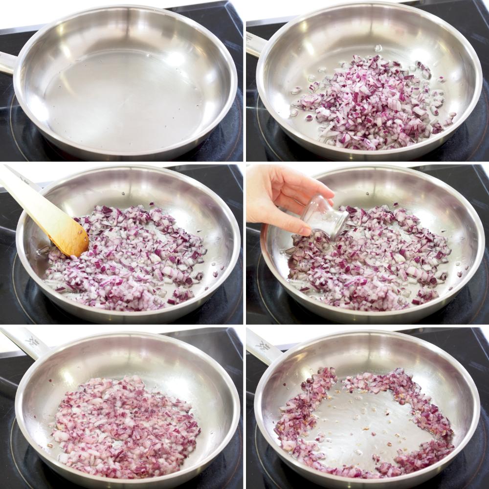 Tacos de carne picada - Paso 2