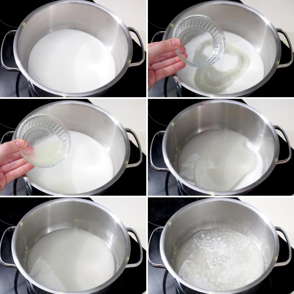 Cómo hacer caramelo líquido - Paso 1