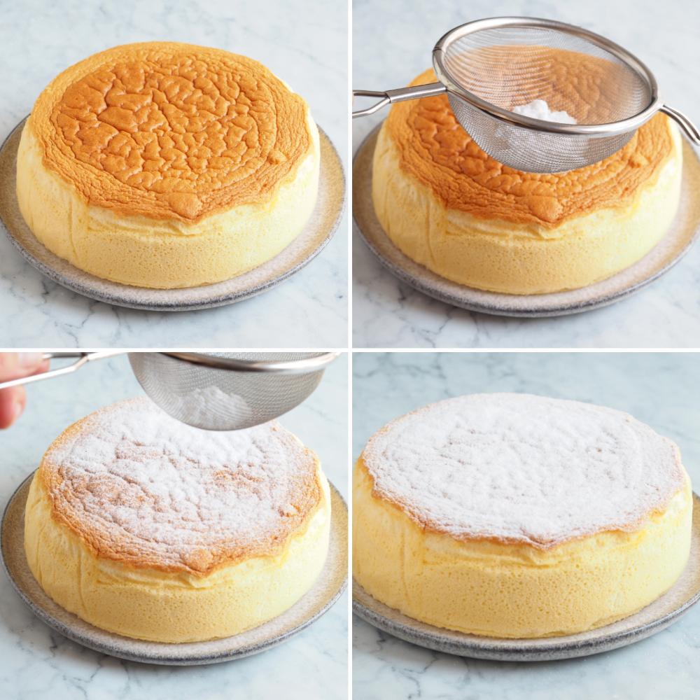 Tarta de queso japonesa - Paso 5