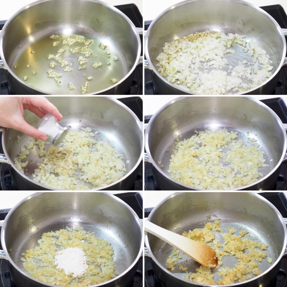 Merluza con gambas - Paso 3
