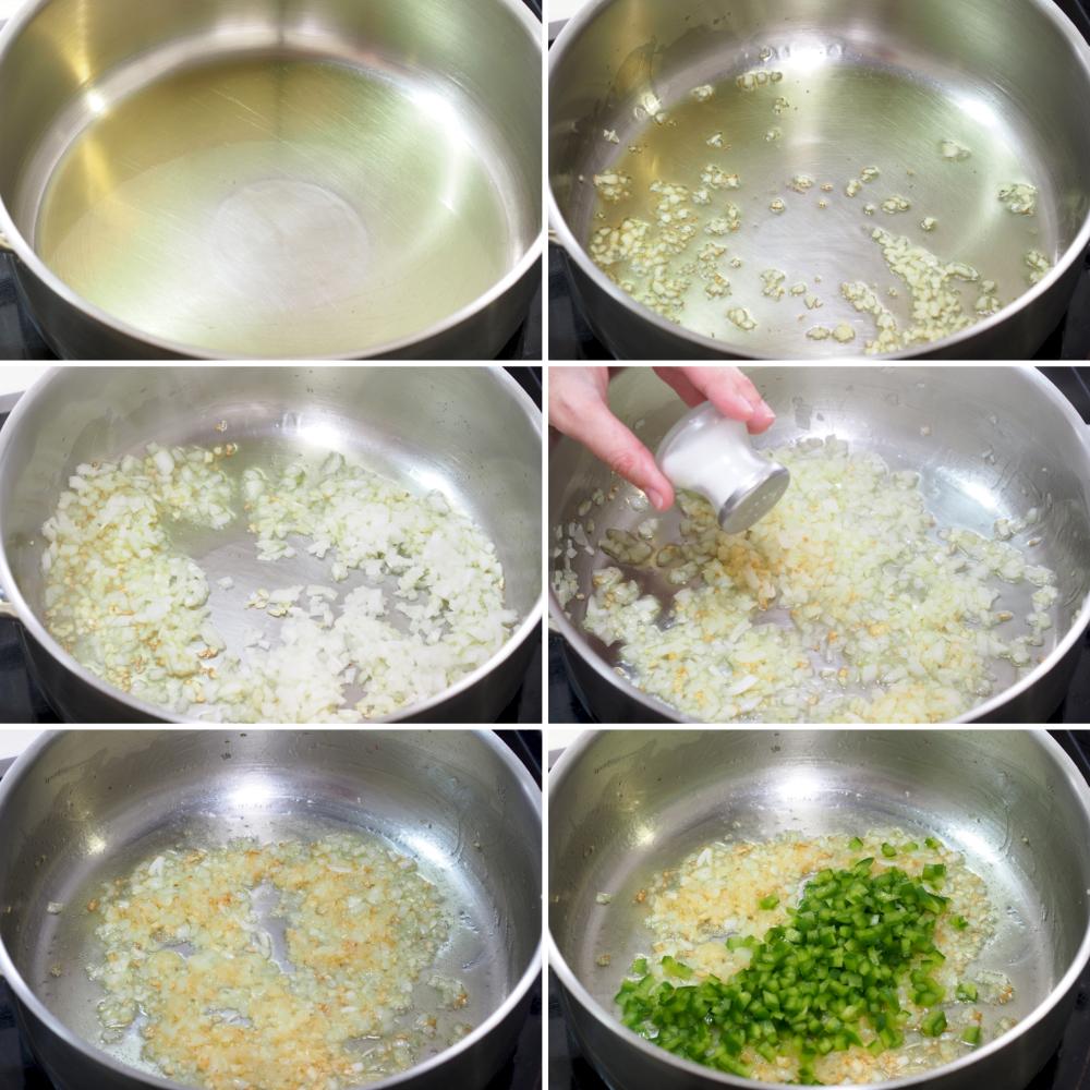 Arroz negro con chipirones - Paso 2