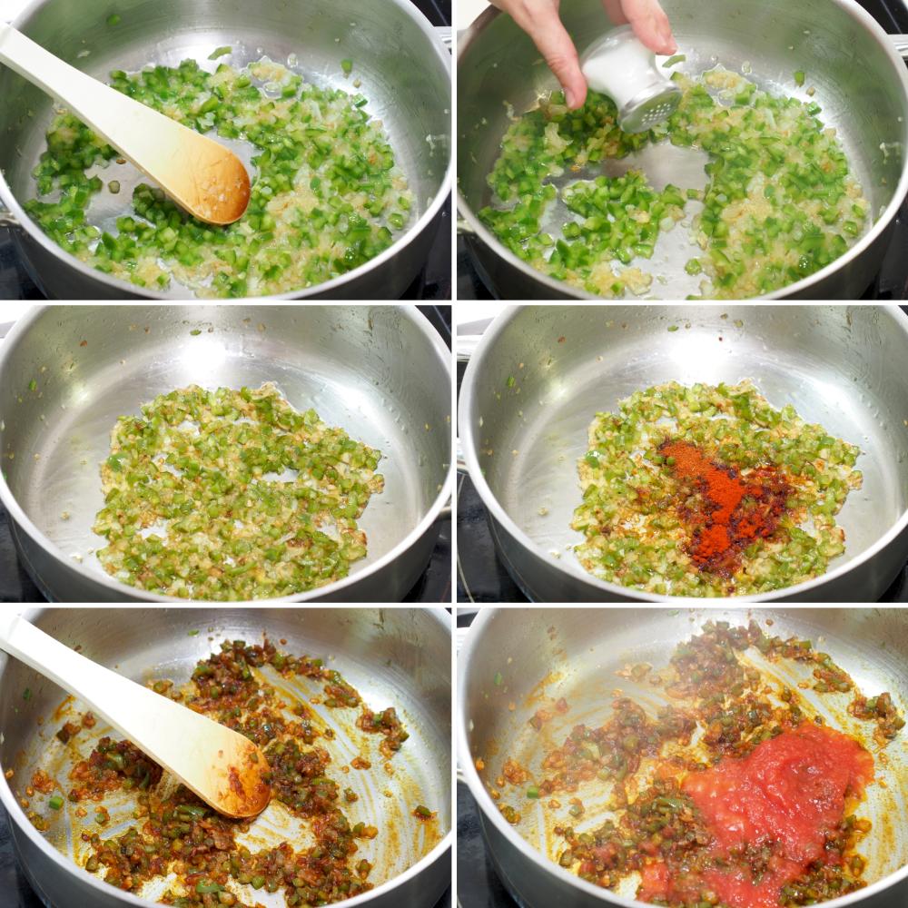 Arroz negro con chipirones - Paso 3