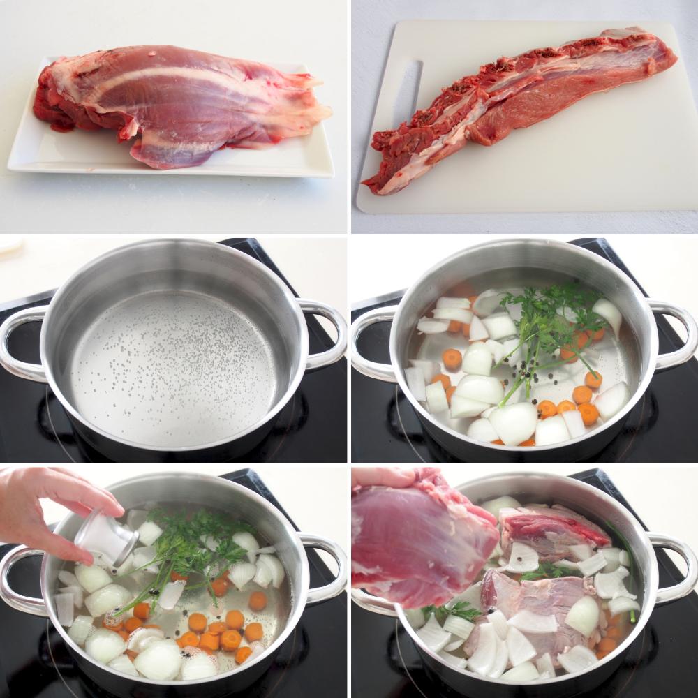 Carne mechada venezolana - Paso 1