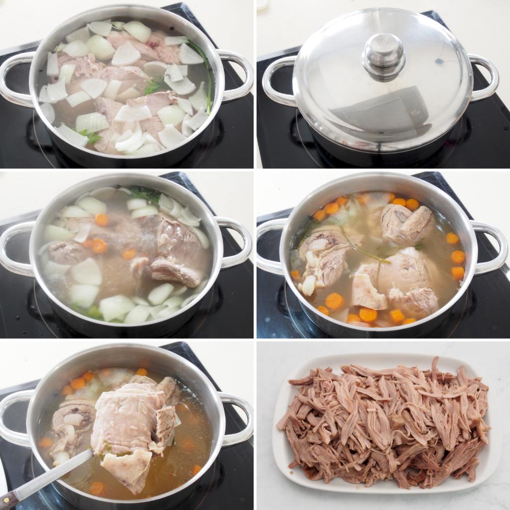 Carne mechada venezolana - Paso 2