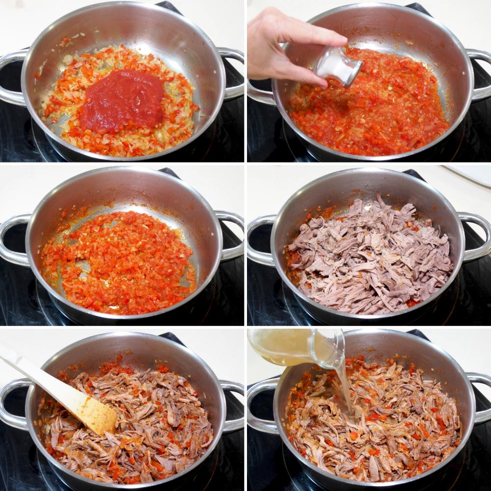 Carne mechada venezolana - Paso 4