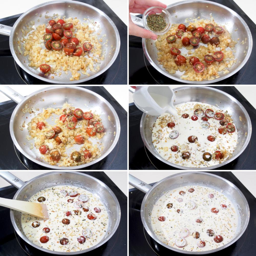 Salmón a la toscana - Paso 3