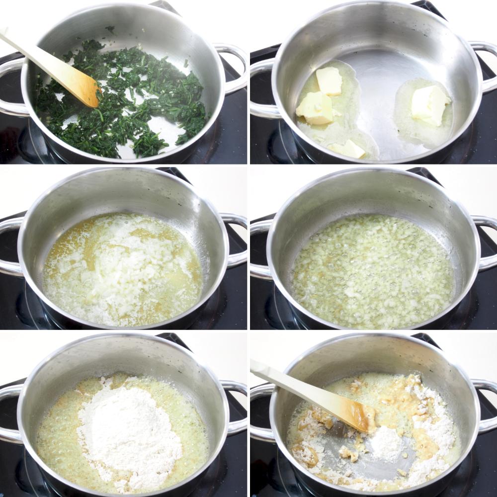 Croquetas de espinacas - Paso 2