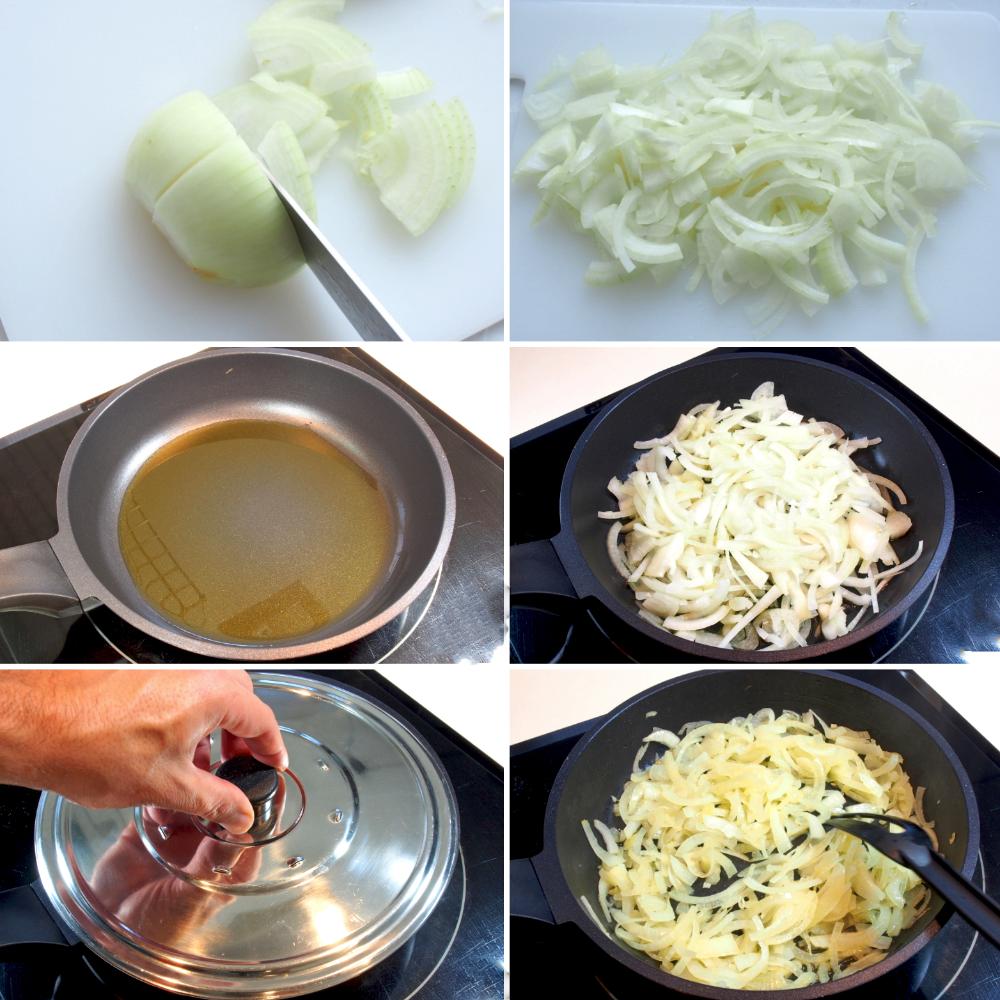 Merluza al horno con patatas - Paso 1