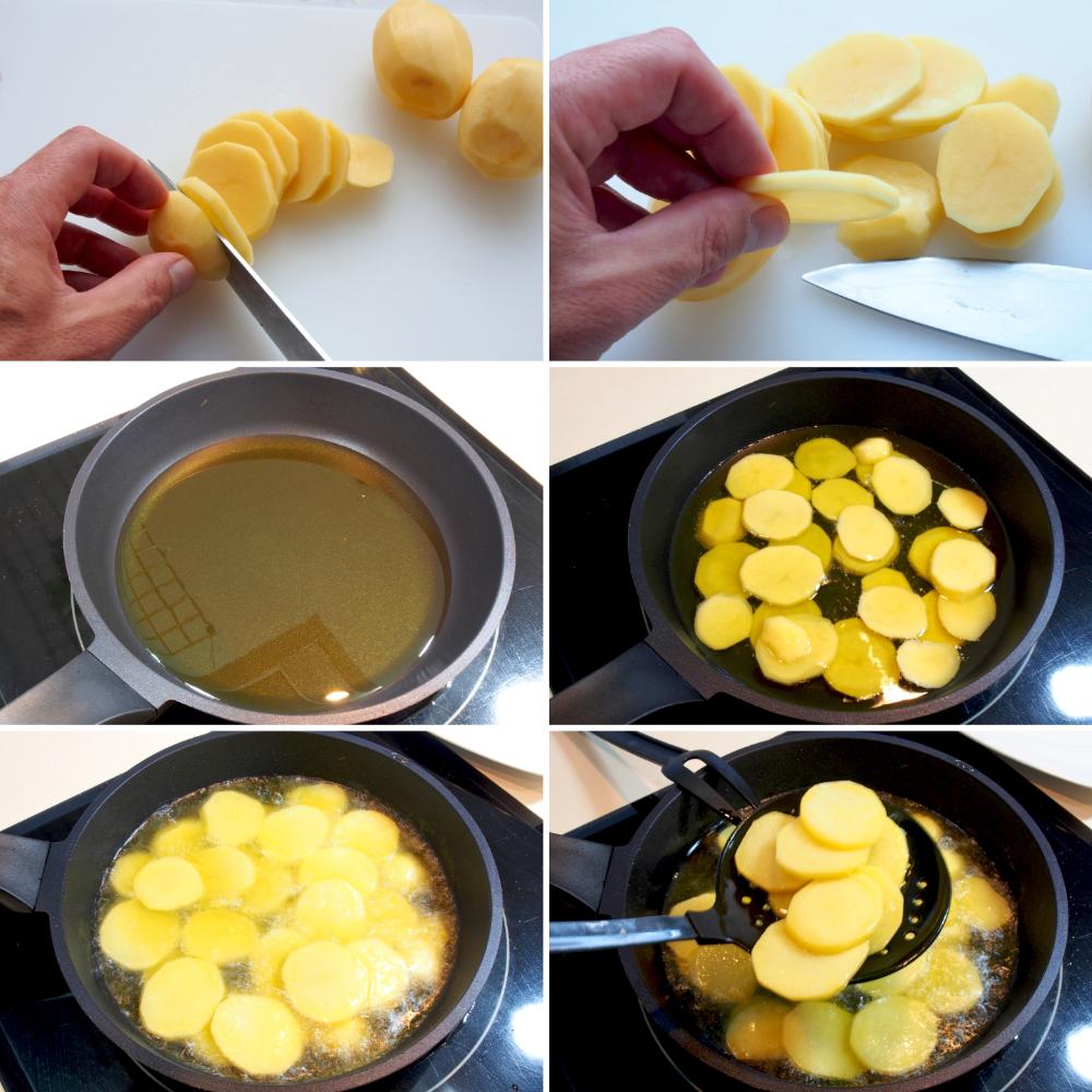 Merluza al horno con patatas - Paso 3