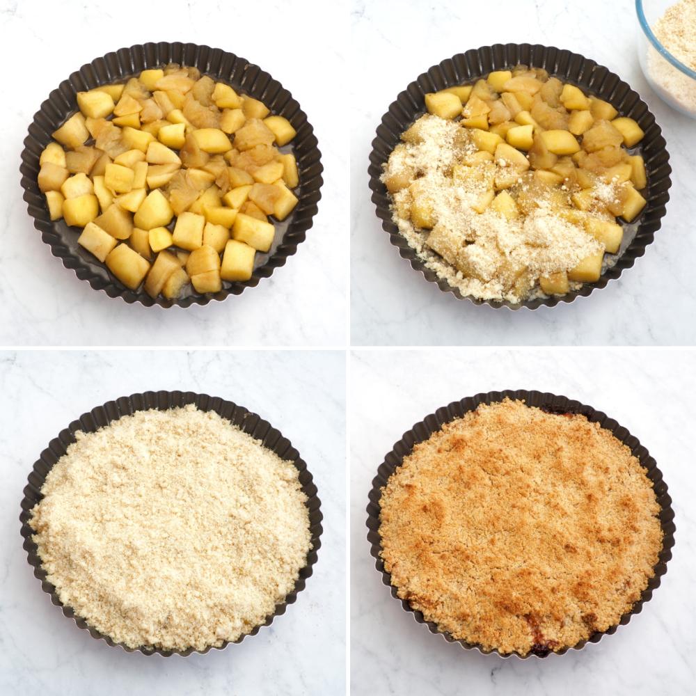 Crumble de manzana - Paso 6