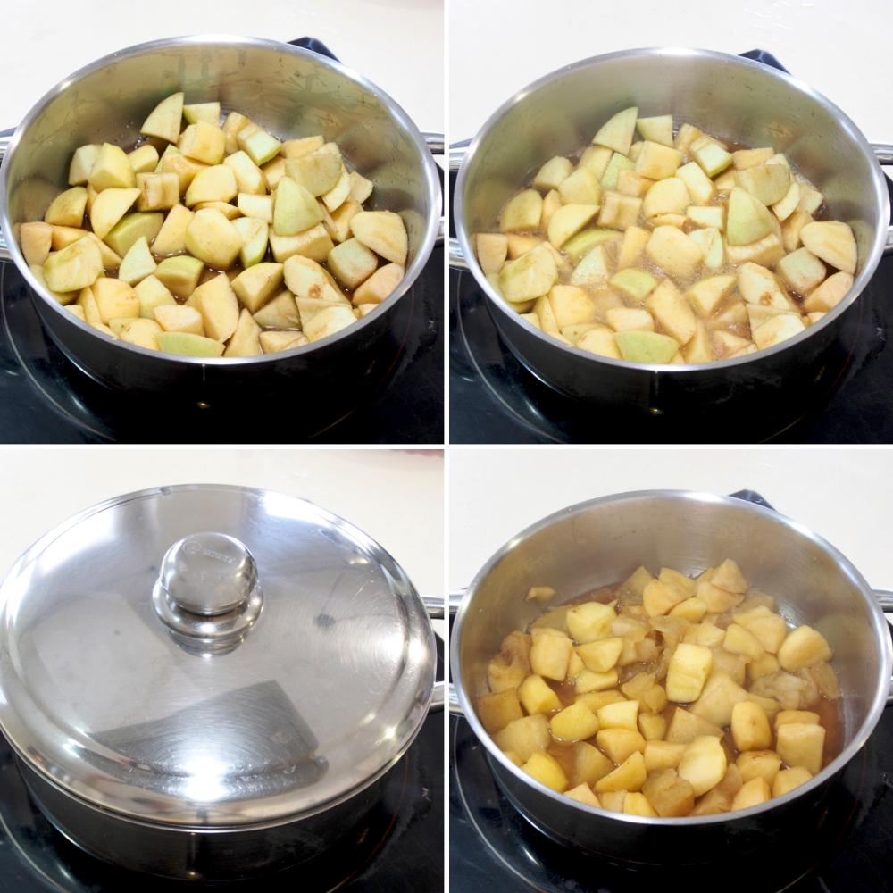 Crumble de manzana - Paso 3