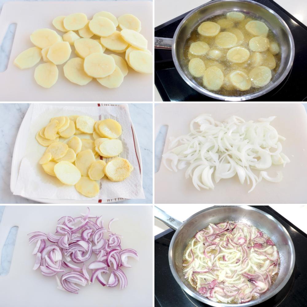 Pargo al horno con patatas - Paso 2