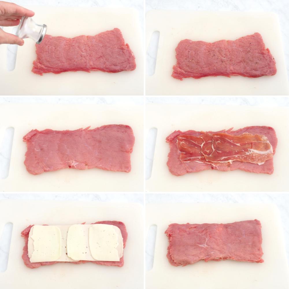 Cachopo asturiano de ternera - Paso 2