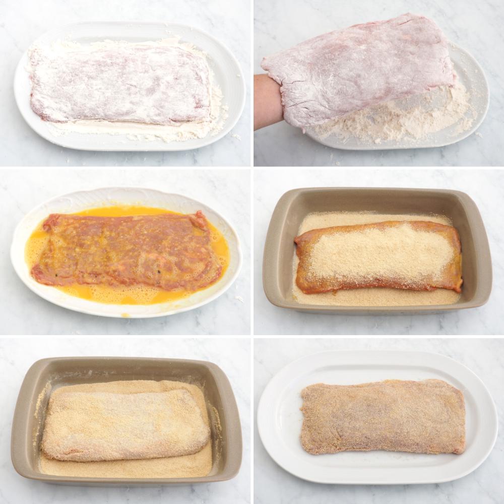 Cachopo asturiano de ternera - Paso 4