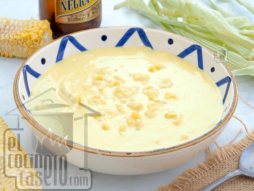 Crema de elote