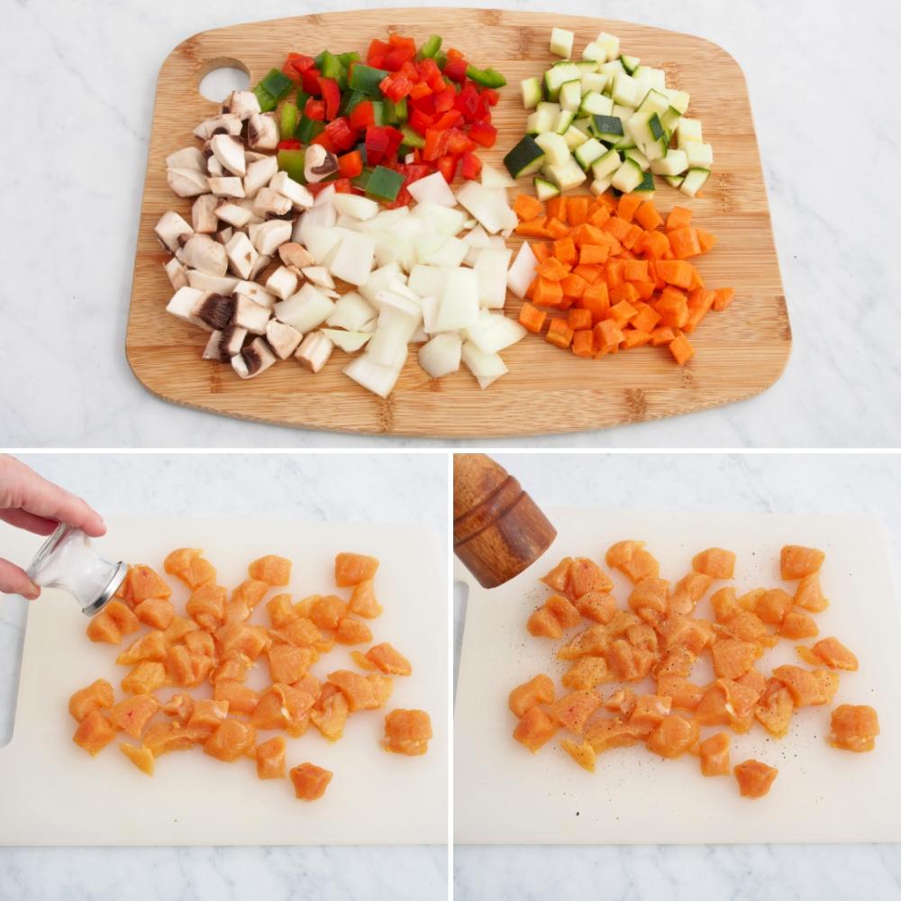 Quinoa con pollo - Paso 3