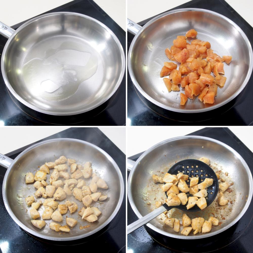 Quinoa con pollo - Paso 4