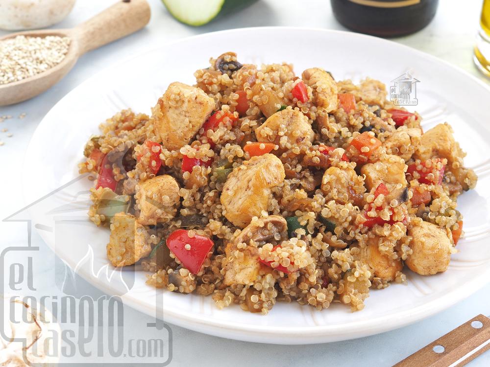 Quinoa con pollo
