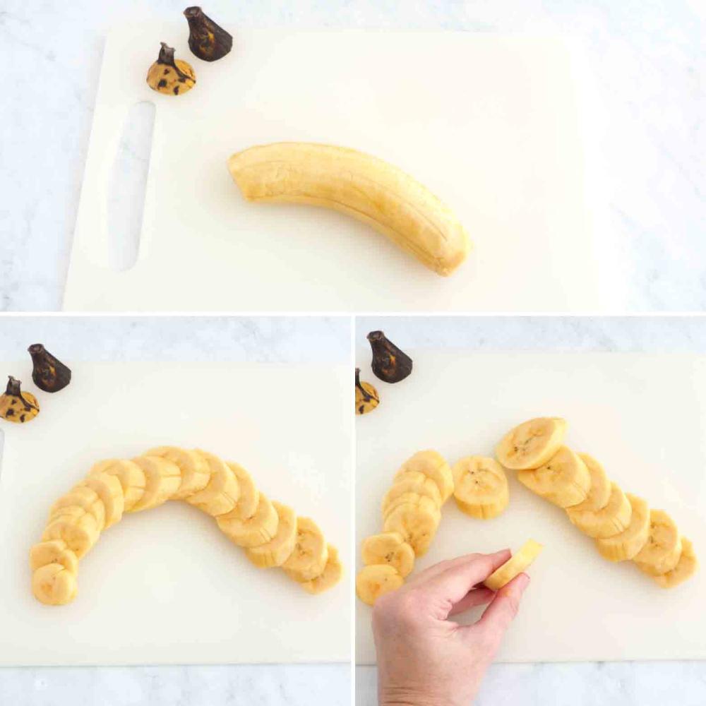 Plátano frito - Paso 2