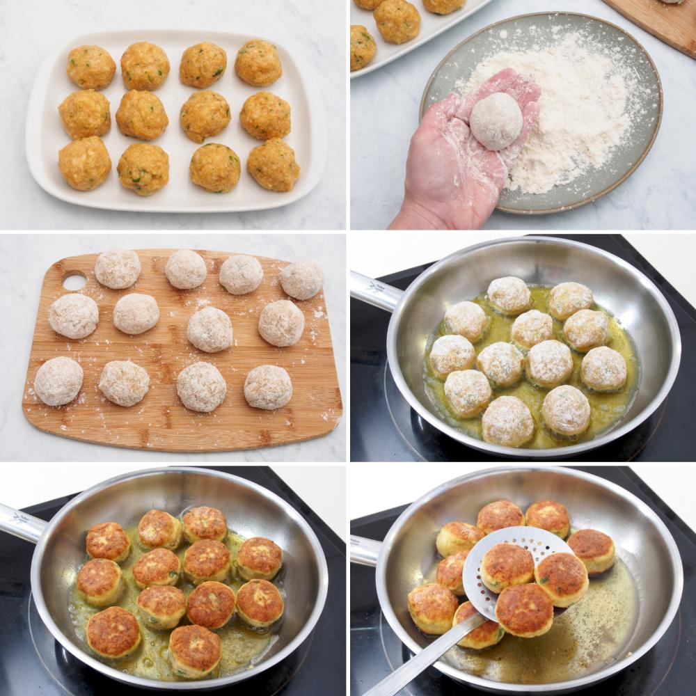 Albóndigas de pollo con tomate - Paso 3