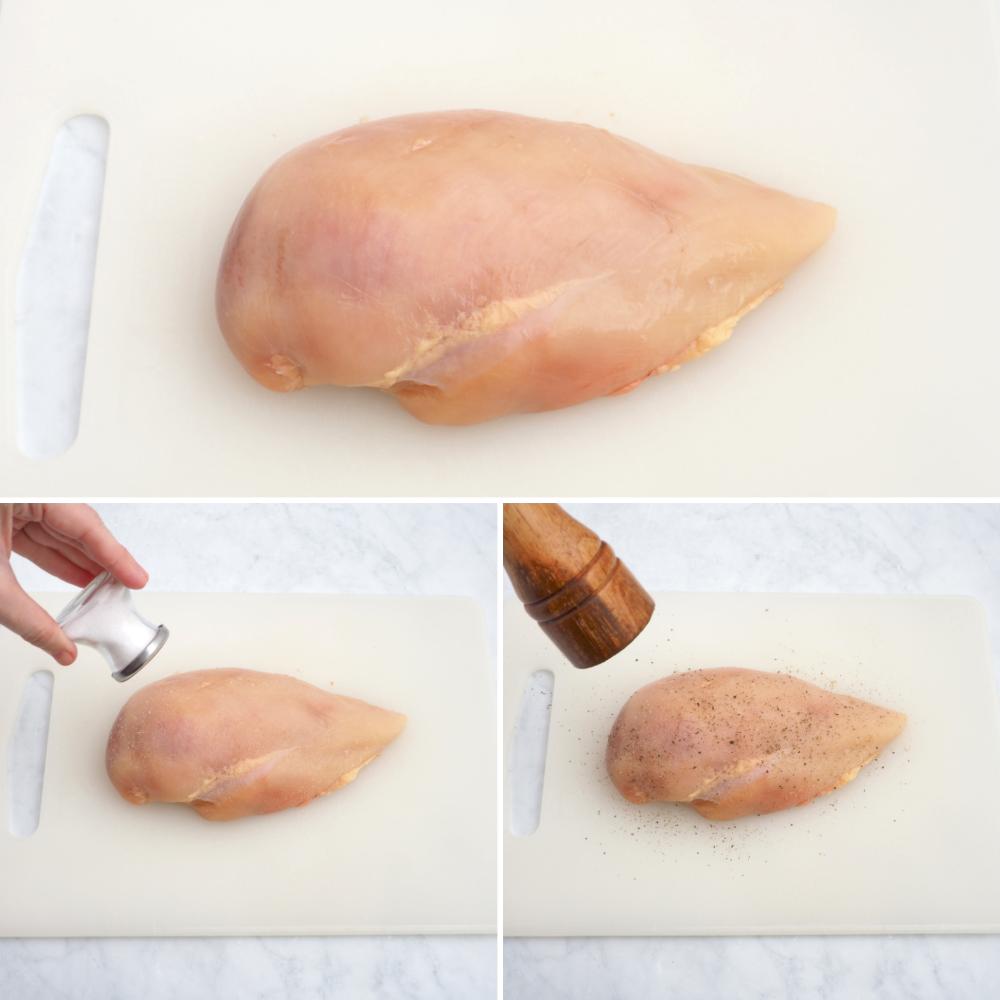 Pechuga de pollo al horno - Paso 1