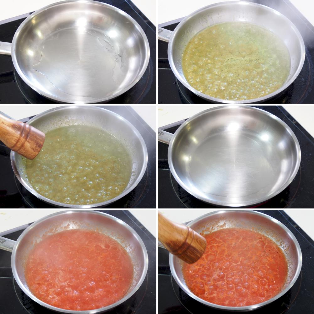 Huevos divorciados - Paso 3