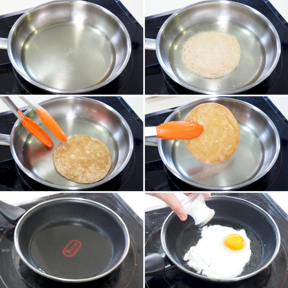 Huevos divorciados - Paso 4