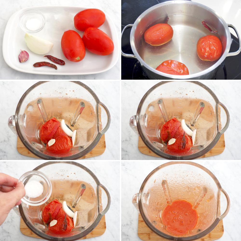 Huevos divorciados - Paso 2