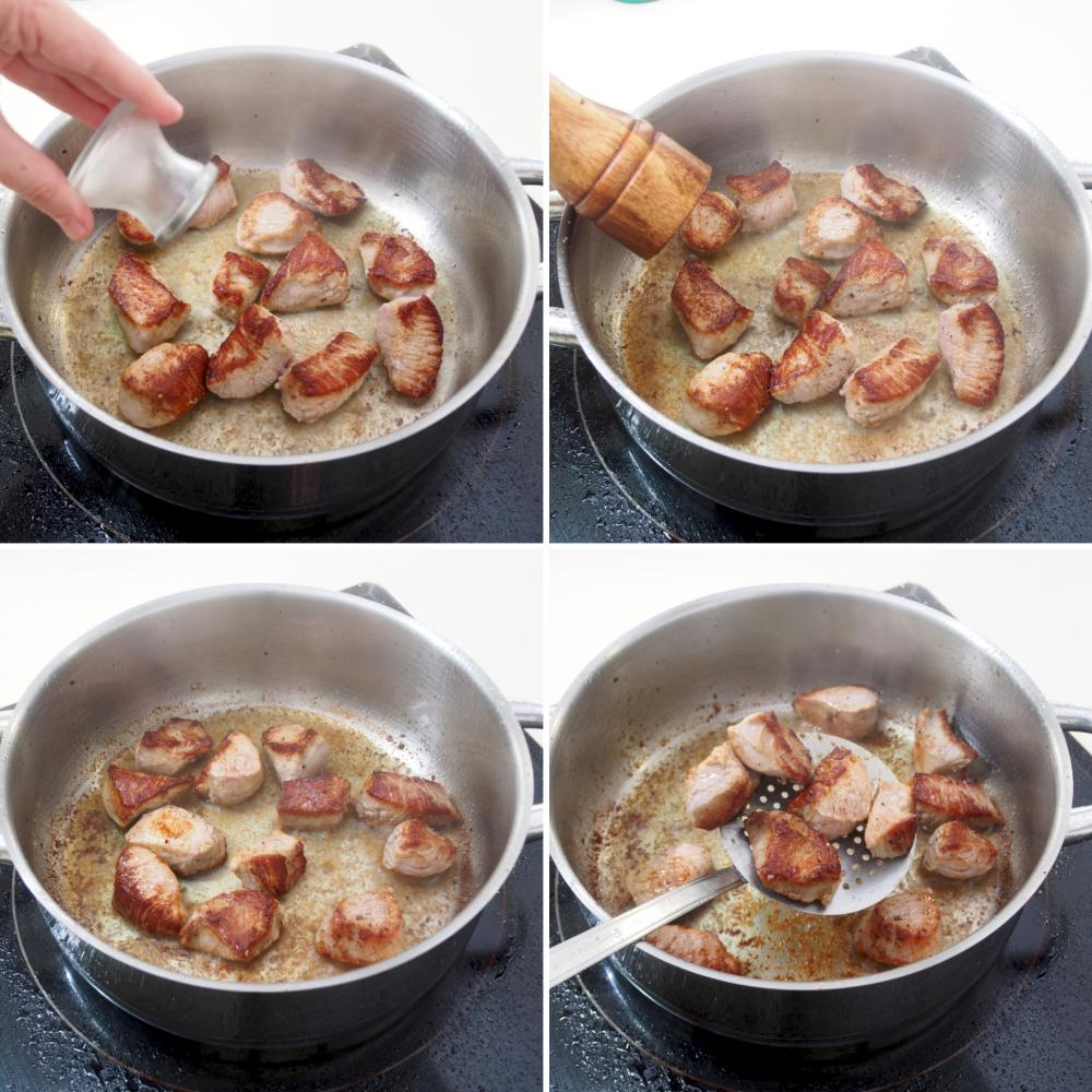 Carne al toro - Paso 3