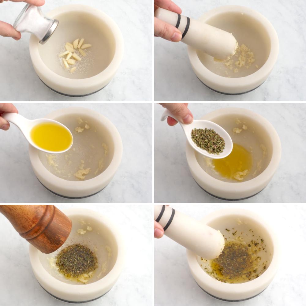 Brochetas de verduras - Paso 3