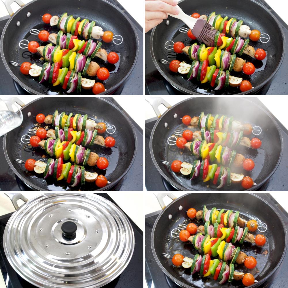 Brochetas de verduras - Paso 5