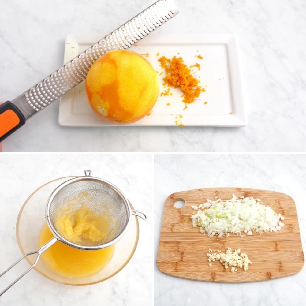 Salsa de naranja - Paso 2