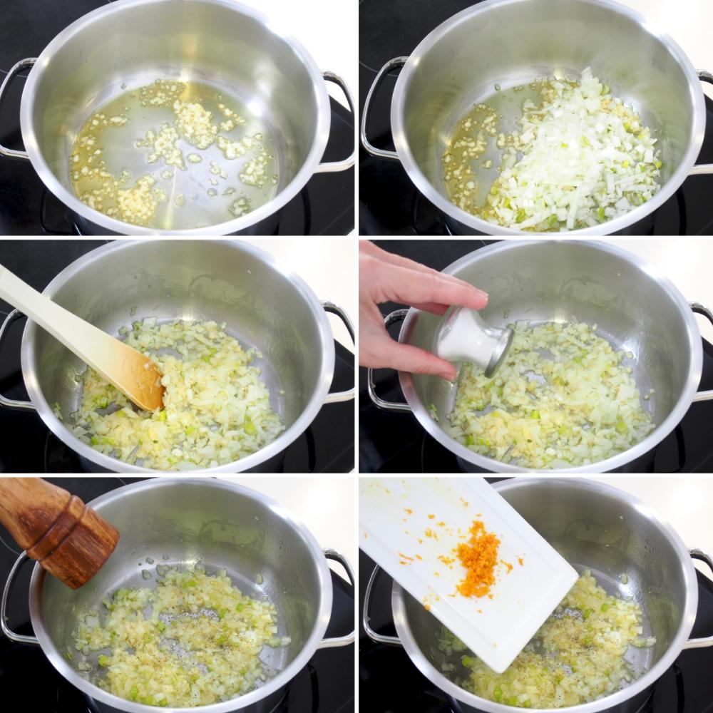 Salsa de naranja - Paso 3