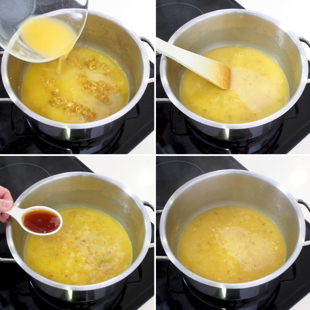 Salsa de naranja - Paso 5