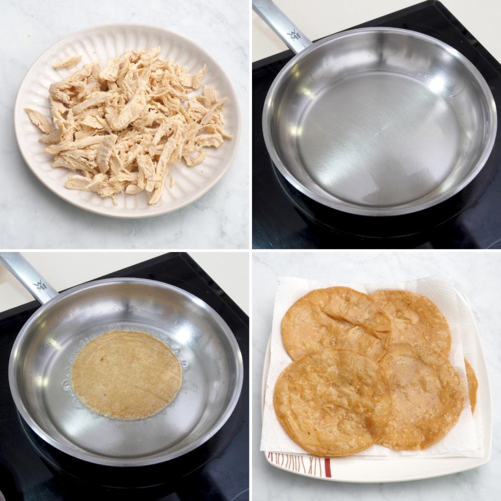 Enchiladas suizas - Paso 4