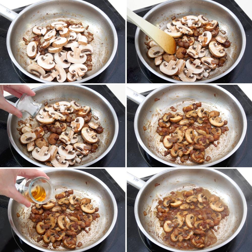 Pollo Strogonoff - Paso 4