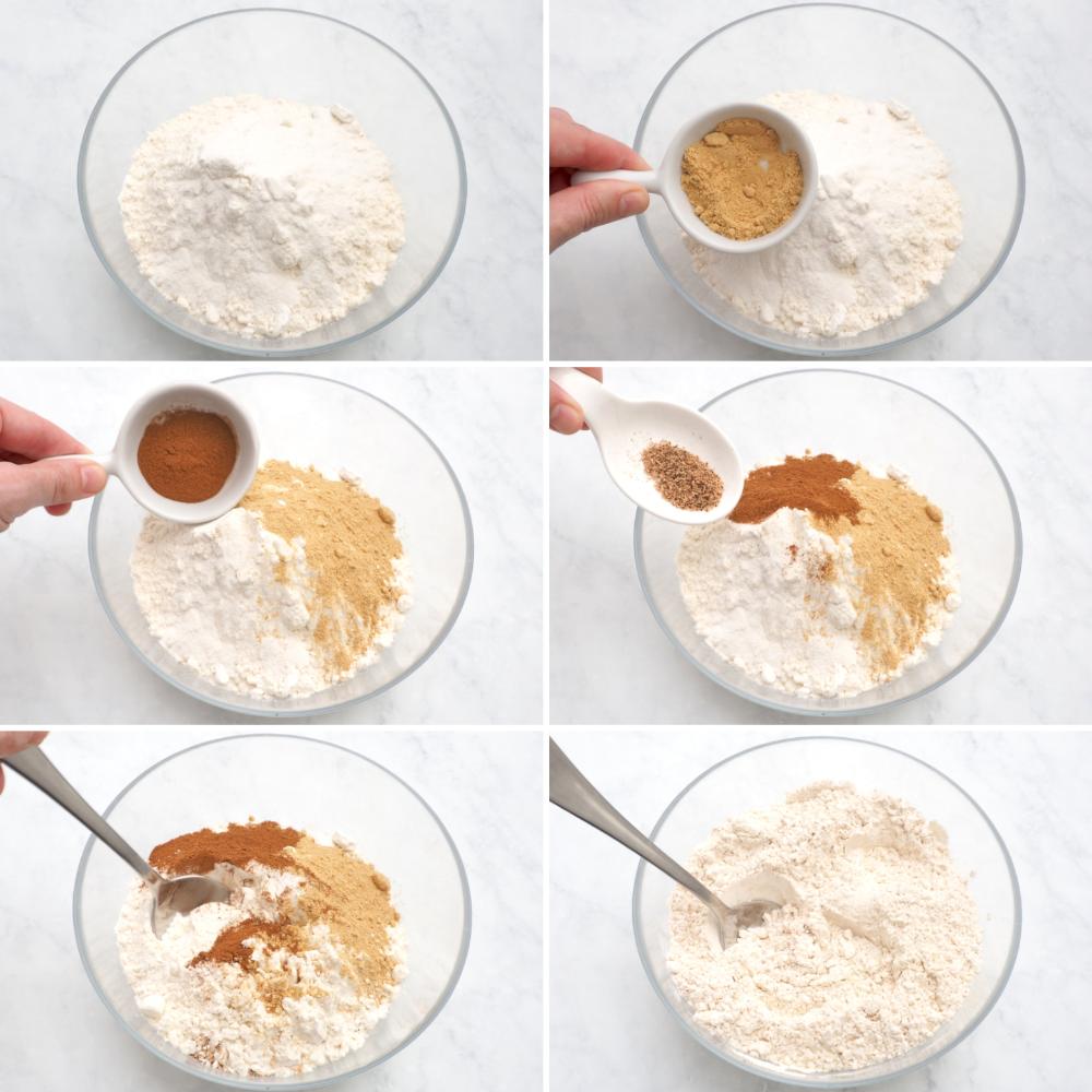 Pan de jengibre - Paso 1