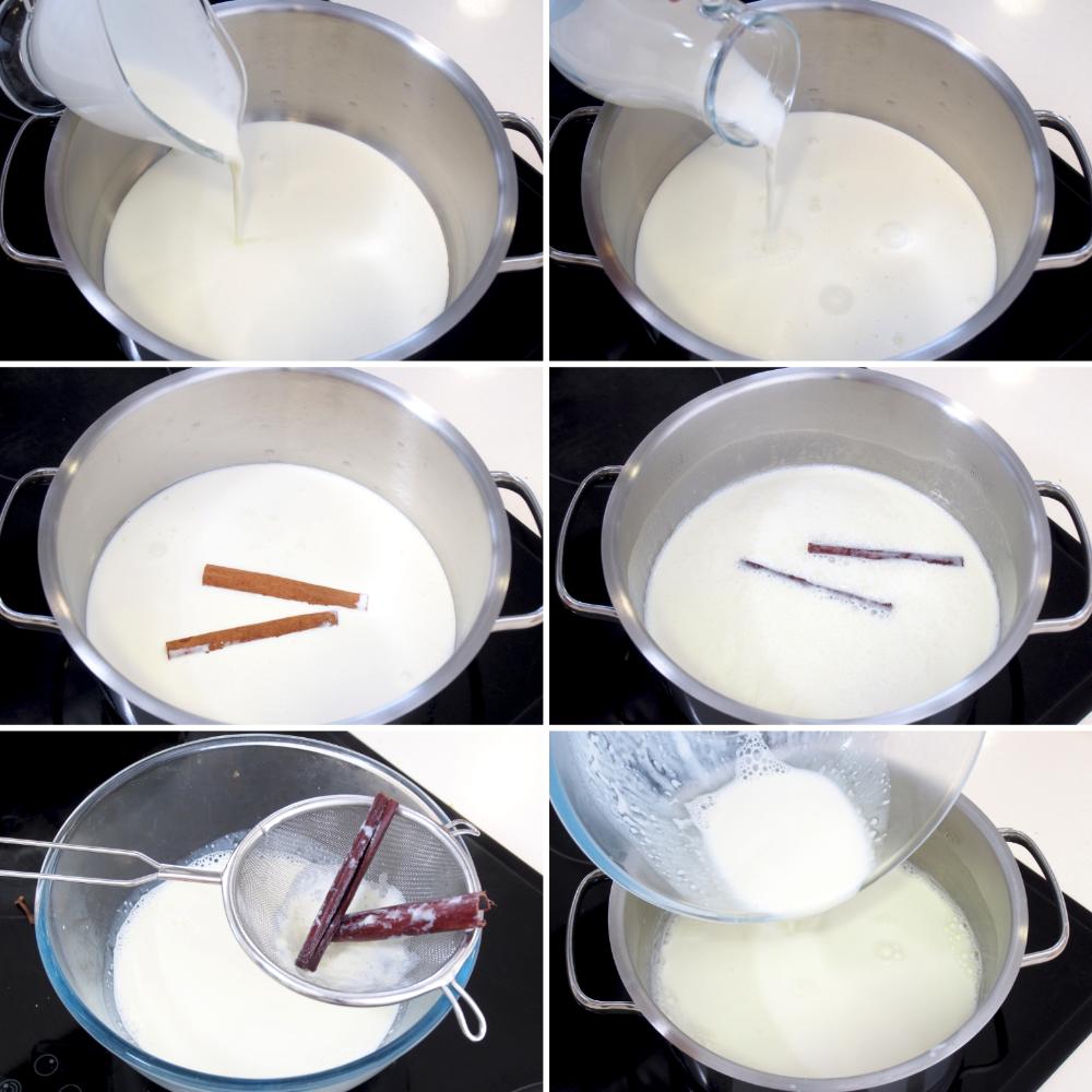 Intxaursaltsa, crema de nueces tradicional vasca - Paso 3