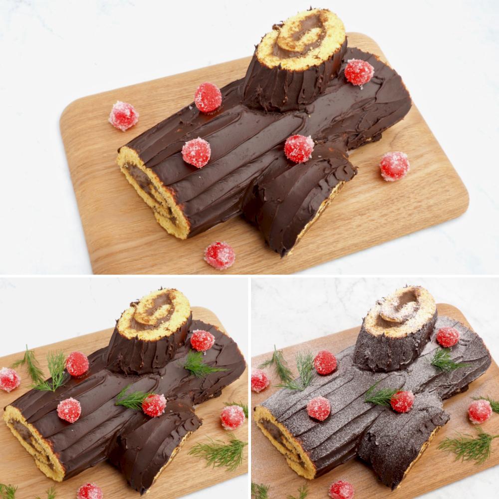 Tronco de Navidad o Bûche de Nöel - Paso 18