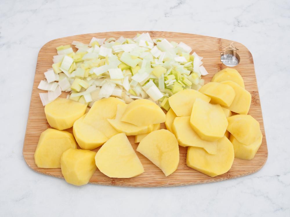 Crema Parmentier - Paso 1