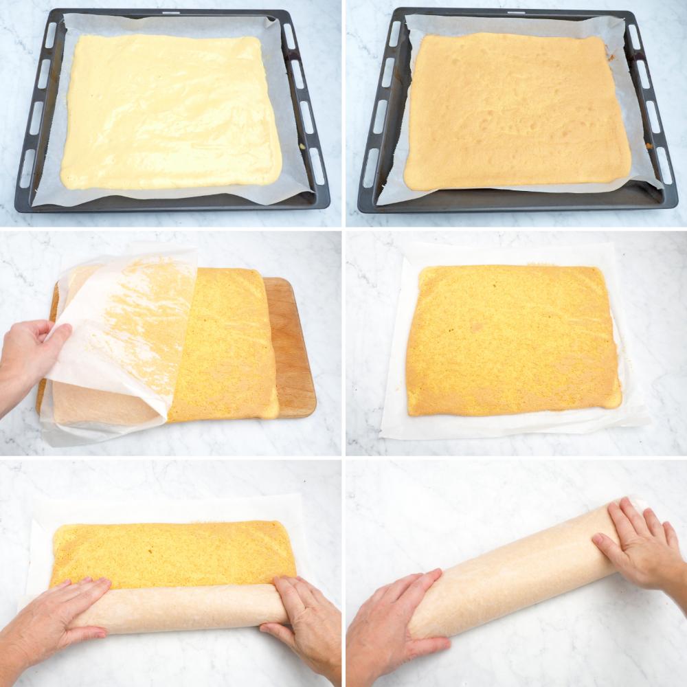 Brazo de gitano salado - Paso 4