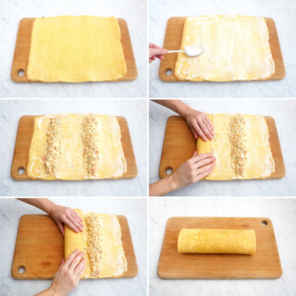 Brazo de gitano salado - Paso 8