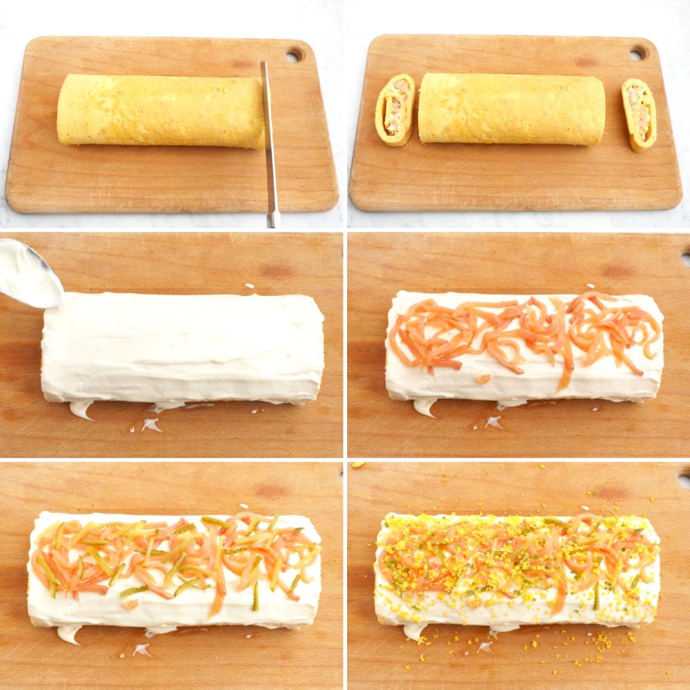 Brazo de gitano salado - Paso 9