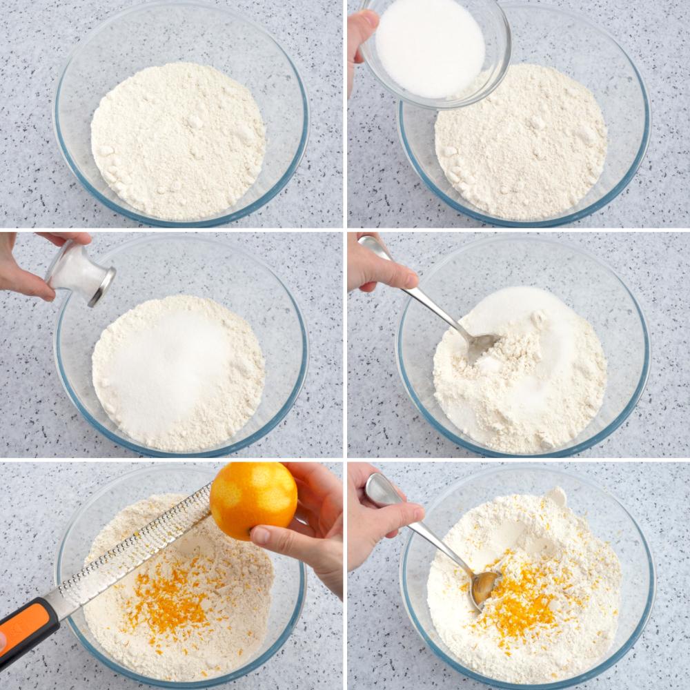 Hojaldrinas caseras - Paso 1