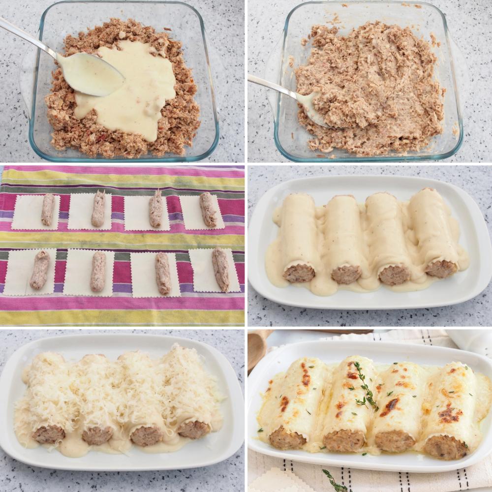 Canelones a la catalana - Paso 8