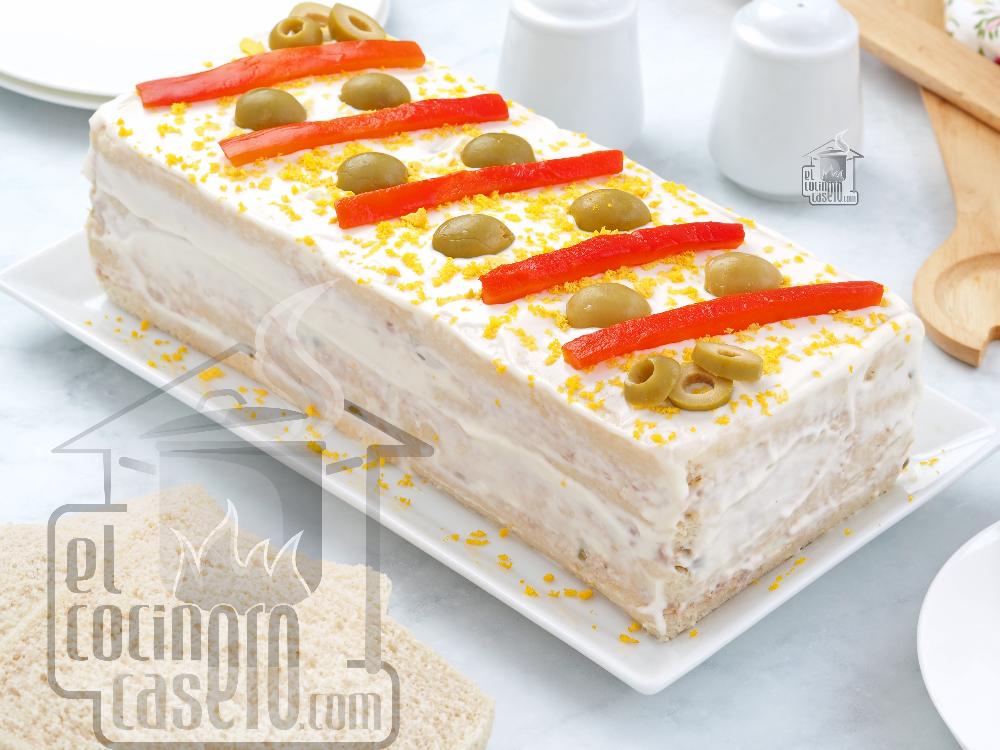 Pastel de atún frío