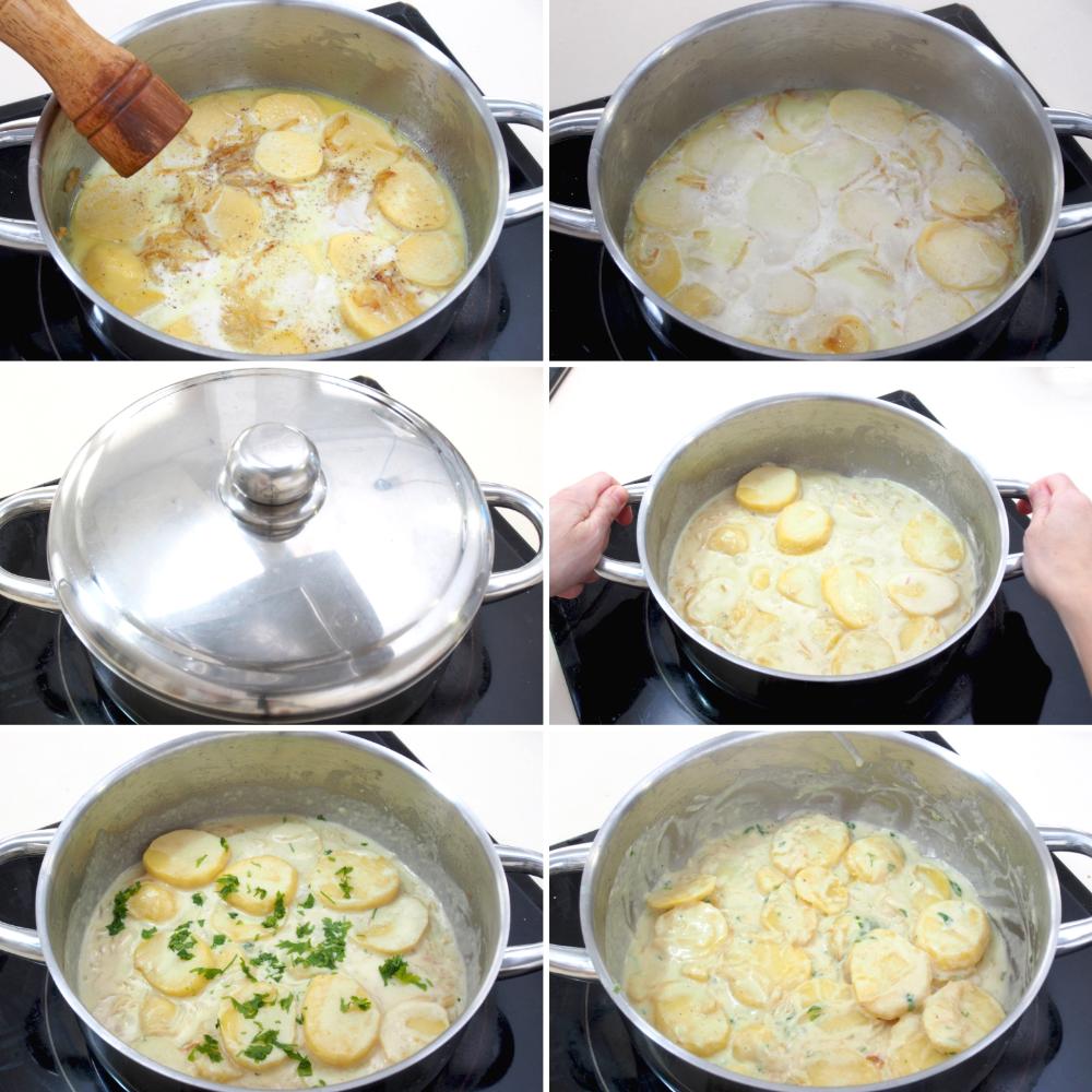 Patatas mayordomo - Paso 3