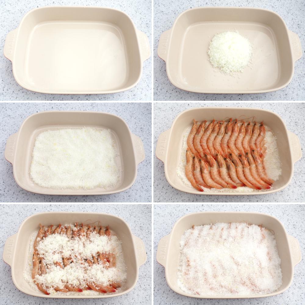 Gambas a la sal - Paso 3